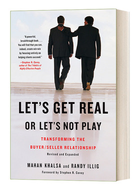 英文原版 Let's Get Real or Let's Not Play 要么不做 要做就做到最好 改变买方 卖方的关系  英文版 Mahan Khalsa 进口英语书籍