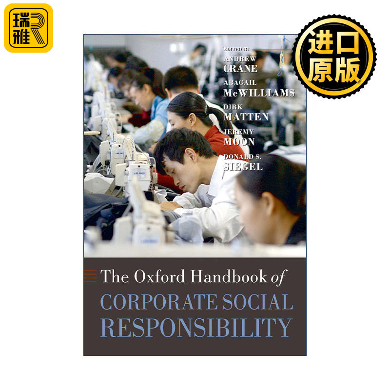 英文原版 The Oxford Handbook of Corporate Social Responsibility 牛津企业社会责任手册 英文版 进口英语原版书籍