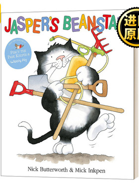Jasper's Beanstalk 嘉士伯的豆茎 英文原版儿童绘本