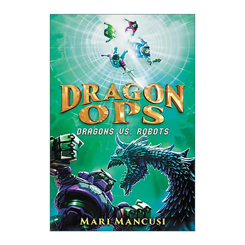 英文原版 Dragon Ops Dragons vs. Robots 龙与机器人 龙之行动2 英文版 进口英语原版书籍