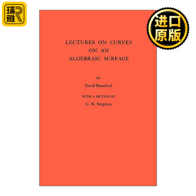 英文原版 Lectures on Curves on an Algebraic Surface ?代数曲面上的曲线? 哈佛讲座 普林斯顿 英文版 进口英语原版书籍