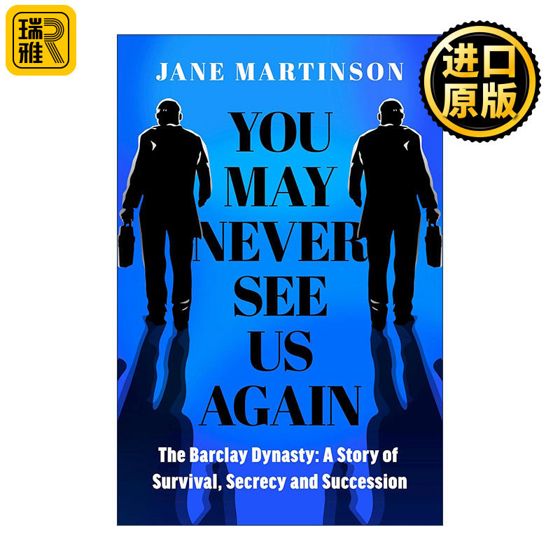 英文原版 You May Never See Us Again 你也许再也见不到我们 英国巴克莱家族的存活与继承 精装 英文版 进口英语原版书籍