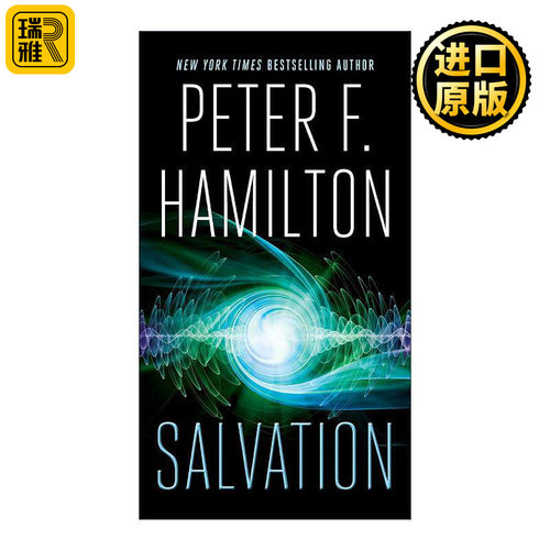 英文原版 Salvation The Salvation Sequence 01 未来救赎 科幻小说 爱 死亡和机器人作者彼得·F.汉密尔顿 进口英语原版书籍