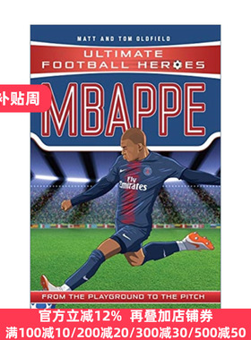 Mbappe 超级足球明星人物传记 姆巴佩 Ultimate Football Heroes 英文原版