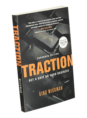 掌控力 用创业运作系统实现企业卓越运营 Traction 英文原版 Gino Wickman 牵引力 掌控你的企业 英文版进口原版英语书籍