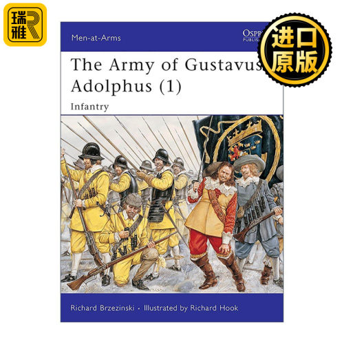 英文原版 The Army of Gustavus Adolphus 1 古斯塔夫·阿道夫军队 步兵 历史上的军队系列 英文版 进口英语原版书籍