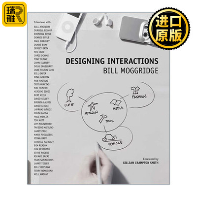 英文原版 Designing Interactions (The MIT Press) Bill Moggridge