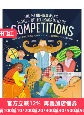 英文原版 The Mind-Blowing World of Extraordinary Competitions 令人惊叹的非凡竞赛世界 精装 英文版 进口英语原版书籍