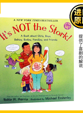 It's Not the Stork 少儿性教育启蒙图书 自我保护心理成长 英文原版绘本 英文版儿童英语图画书 进口原版书籍 平装大开本