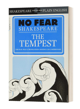 Sparknotes Tempest No Fear Shakespeare 别怕莎士比亚 暴风雨 英文原版