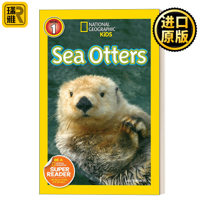 National Geographic Kids Readers L1: Sea Otters 美国国家地理儿童分级读物第1级 海獭
