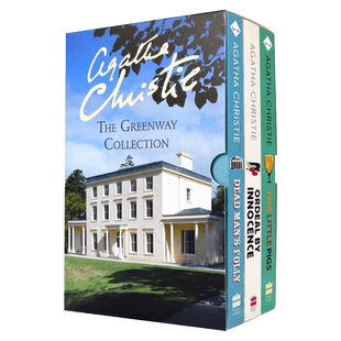 阿加莎作品三册盒装 英文原版小说 Agatha Christie's Greenway Collection 古宅迷踪 啤酒谋杀案 无妄之灾 进口英语书籍