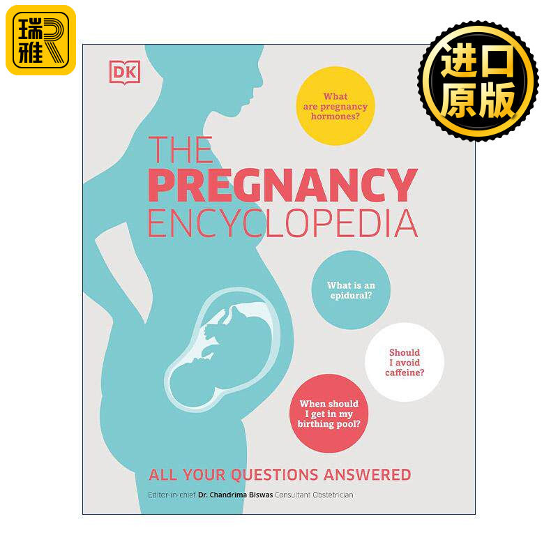 英文原版 The Pregnancy Encyclopedia 怀孕百科全书 DK孕期知识科普精装 英文版 进口英语原版书籍