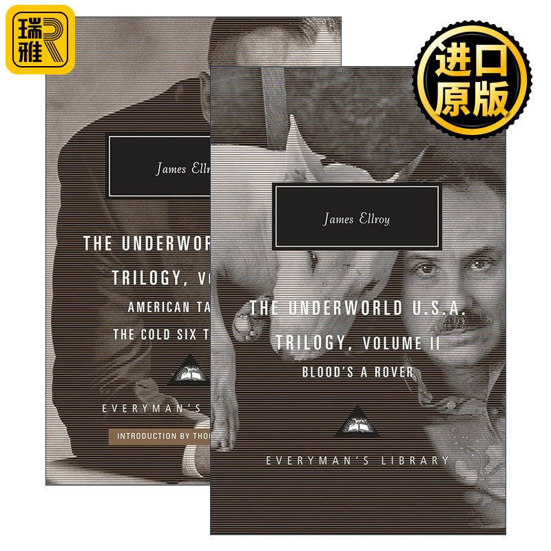 The Underworld U.S.A. Trilogy 美国地下世界三部曲系列2册