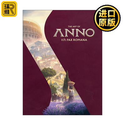 英文原版 The Art of Anno 117 Pax Romana 育碧 纪元117 罗马和平 游戏艺术设定集 精装收藏版 黑马 英文版 进口英语原版书籍