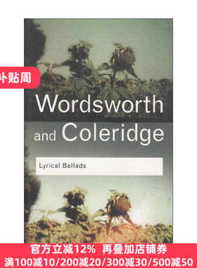英文原版 Lyrical Ballads 抒情歌谣 Routledge Classics系列 英文版 进口英语原版书籍