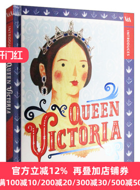 V&A博物馆人物介绍 维多利亚女王和阿尔伯特亲王 英文原版 V&A Introduces Queen Victoria and Prince Albert 精装 进口英语书籍