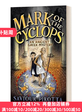 古希腊神秘事件系列1 独眼巨人的标志 英文原版 Mark of the Cyclops An Ancient Greek Mystery英文版 进口英语原版书籍