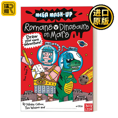 Mega MashUp Romans vs Dinosaurs on Mars vs