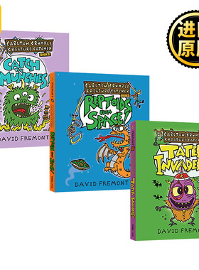 英文原版 Carlton Crumple Creature Catcher 3 David Fremont
