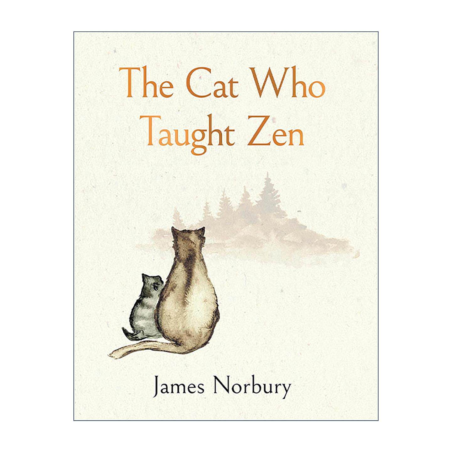 英文原版 The Cat Who Taught Zen 教禅的猫 精装 治愈系成人寓言 英文版 进口英语原版书籍 - 实物图