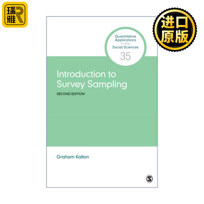 Introduction to Survey Sampling ampmiddot SAGE 英文原版