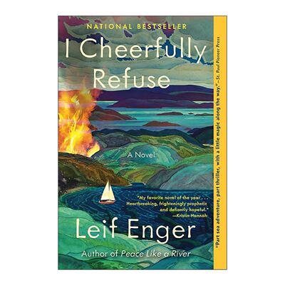英文原版 I Cheerfully Refuse 我愉快地拒绝 乔伊斯·卡罗尔·欧茨文学奖长名单 Leif Enger 英文版 进口英语原版书籍