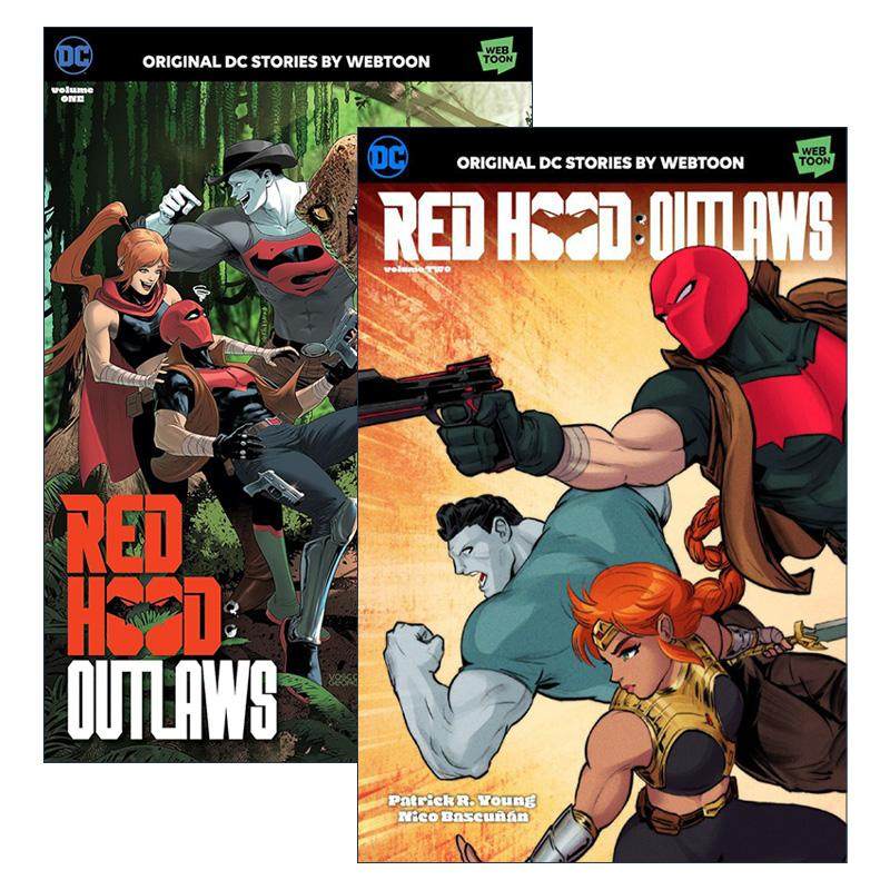 英文原版 Red Hood Outlaws 红头罩 法外者系列2册 DC漫画 英文版 进口英语原版书籍