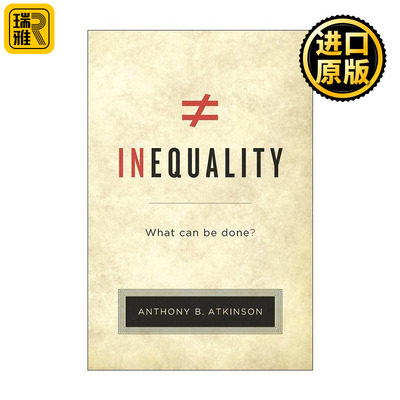 英文原版 Inequality 不平等 我们能做什么 安东尼·阿特金森 英文版 进口英语原版书籍