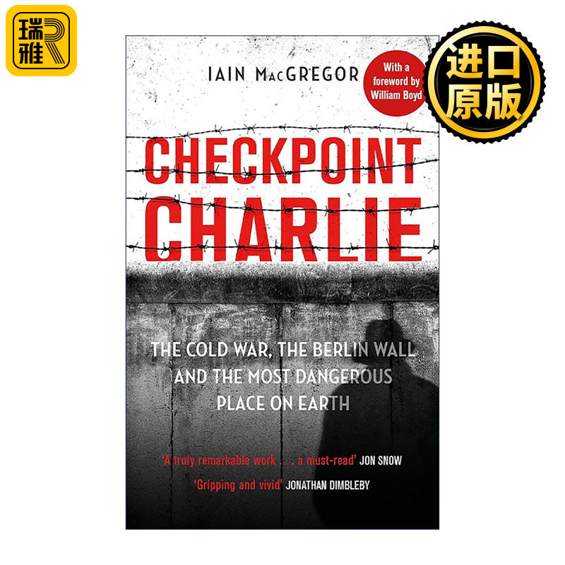 英文原版 Checkpoint Charlie 查理检查站 冷战 柏林墙和世界上危险的地方 英文版 进口英语原版书籍
