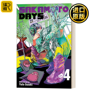 Vol. 坂本日常 漫画4 Sakamoto 英文原版 Days