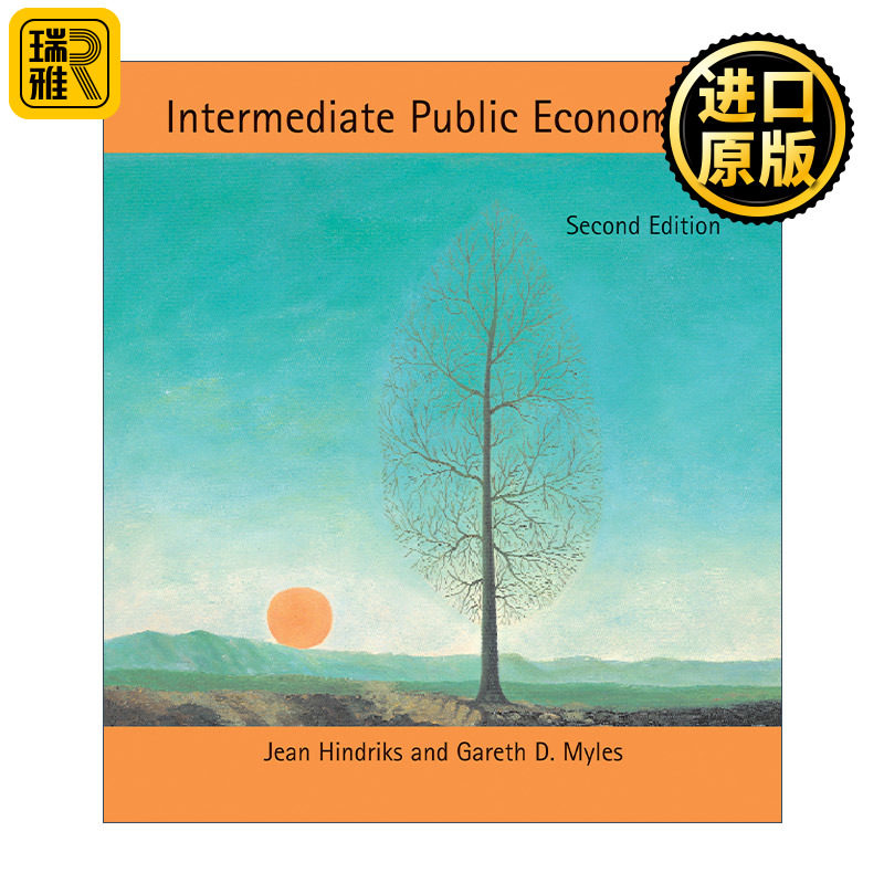 Intermediate Public Economics (The MIT Press) 中级公共经济学 第二版 Jean Hindriks 精装
