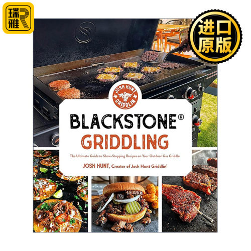 英文原版 The Ultimate Guide to Show-Stopping Recipes on Your Outdoor Gas Griddle 户外燃气烤架 食谱指南 进口英语原版书籍
