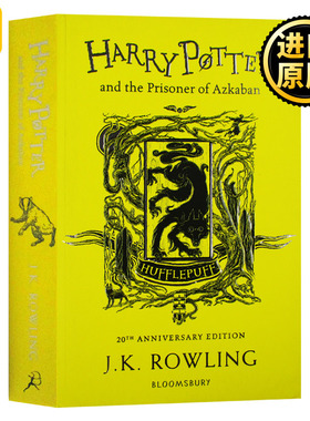 哈利波特与阿兹卡班的囚徒3 赫奇帕奇平装版 英文原版 Harry Potter and the Prisoner of Azkaban第三部全正版英语原著小说全套书