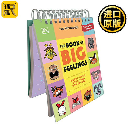The Book of Big Feelings Ages 4–7 (Early Years & Key Stage 1)沃德史密斯夫人 情感认知 让孩子认识，表达自己的情感