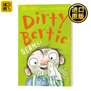 全英文版 英语书籍 英文原版 进口原版 MacDonald Alan Bertie Dirty Germs 细菌 脏男孩波迪第2辑