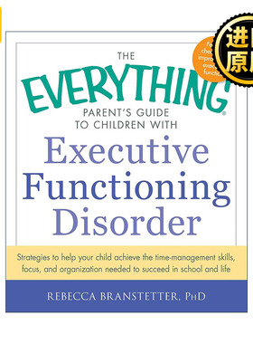 英文原版 The Everything Parent's Guide to Children with Executive Functioning Disorder 提升孩子的执行力 成为大脑的管理