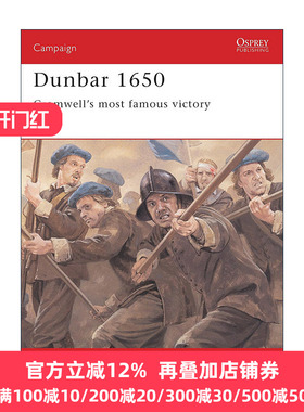 英文原版 Dunbar 1650 丹巴之战 克伦威尔著名的胜利 战争历史系列 英文版 进口英语原版书籍