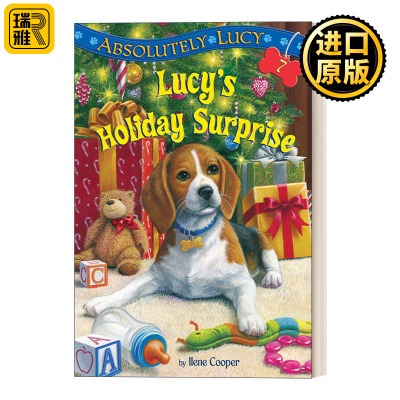 Absolutely Lucy 07: Lucy's Holiday Surprise 绝对的露西系列7：露西的假日惊喜 儿童章节桥梁书 Amanda Harvey