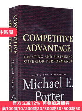英文原版 Competitive Advantage Creating and Sustaining Superior Performance 竞争优势 精装 英文版 进口英语原版书籍