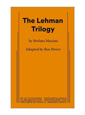 英文原版 The Lehman Trilogy 雷曼兄弟三部曲 雷曼三幕剧 戏剧 斯特凡诺·马西尼 英文版 进口英语原版书籍