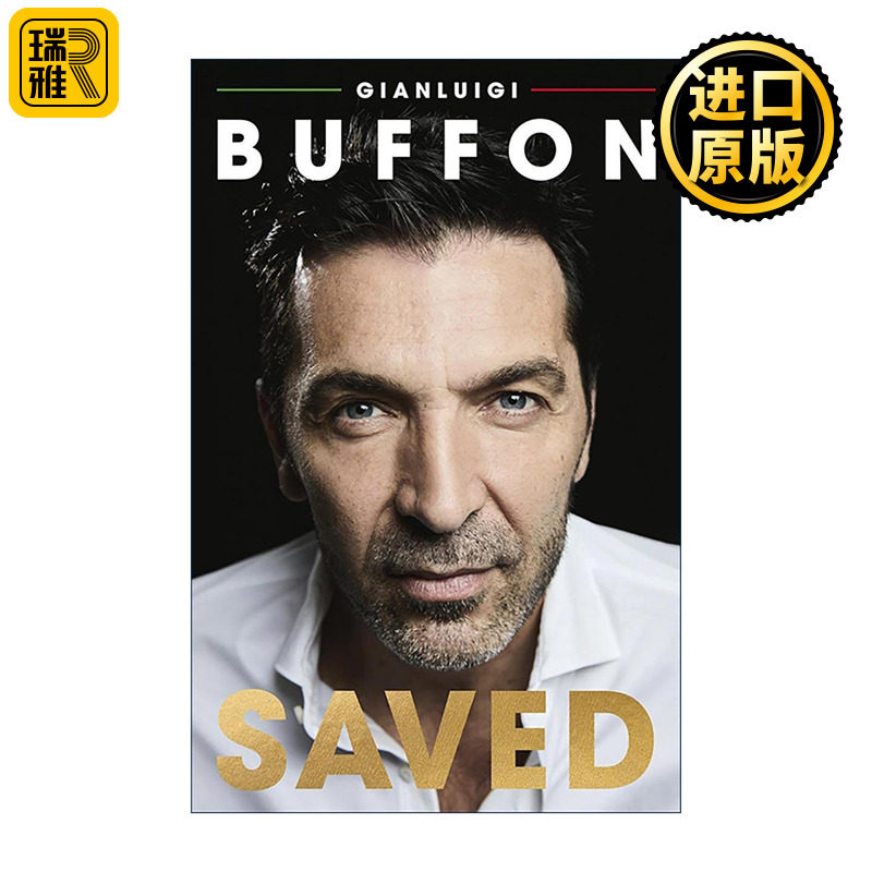 英文原版 Saved 詹路易吉·布冯自传 意大利传奇门将 意大利国家队 尤文图斯 英文版 进口英语原版书籍