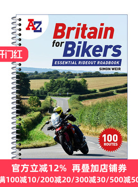 A-Z Britain for Bikers 英国100条风景优美的骑行路线