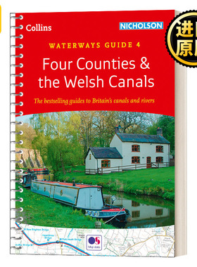 Four Countiesthe Welsh Canals No.4 四个郡和威尔士运河第4号 英文原版