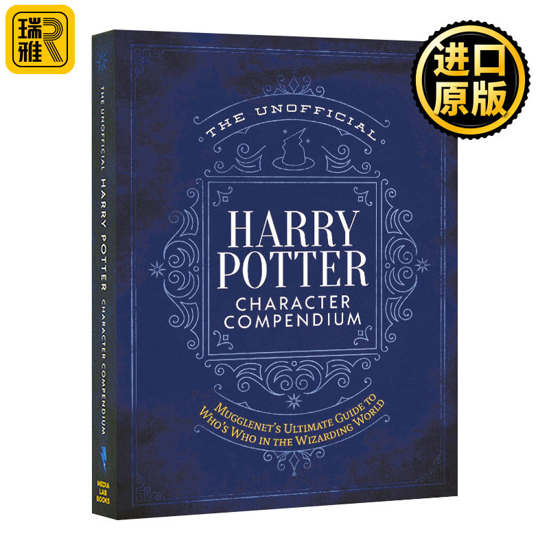 The Unofficial Harry Potter Character Compendium 进口英语原版书籍