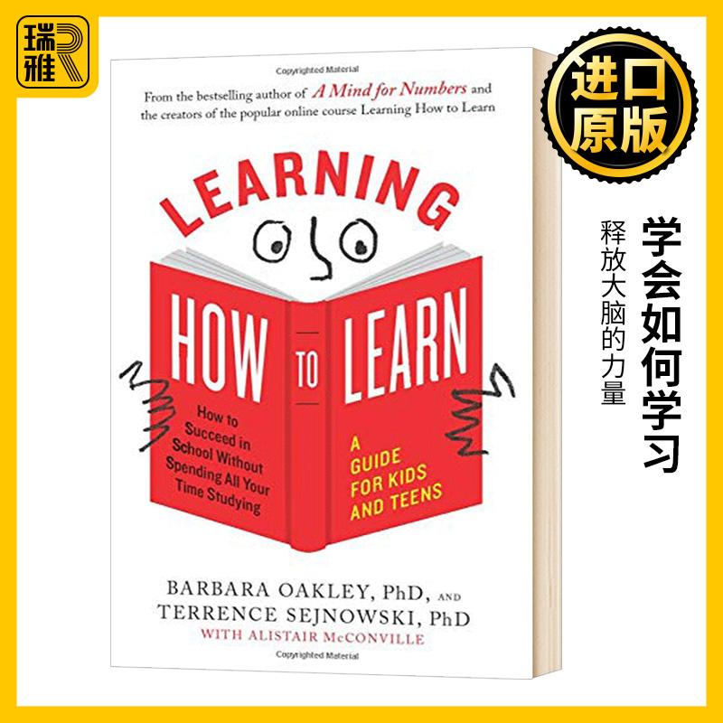 学会如何学习 Learning How to Learn英文原版 Barbara Oakley;Terrence Sejnowski等英文版进口原版英语书籍