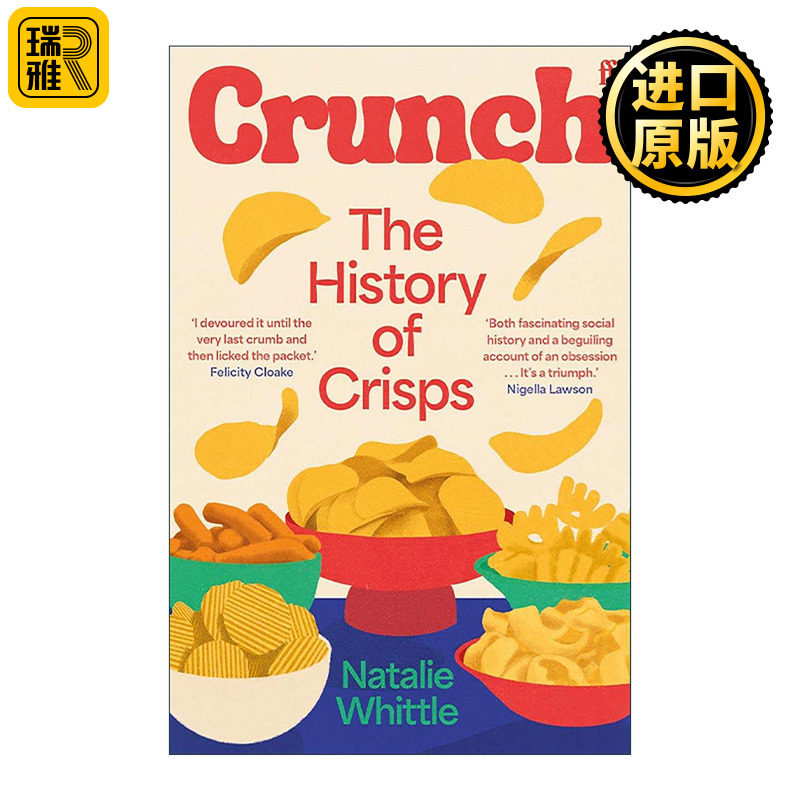 英文原版 Crunch 酥脆的魅力 薯片的历史 Natalie Whittle 英文版 进口英语原版书籍