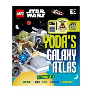 英文原版 DK LEGO Star Wars Yoda's Galaxy Atlas 乐高星球大战 尤达的银河图鉴精装 英文版 进口英语原版书籍