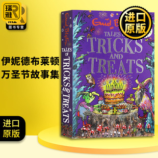 儿童桥梁章节书 进口英语书籍 Blyton Tricks and Enid Tales 疯狂侦探团作者 伊妮德布莱顿万圣节故事集 Treats 英文原版