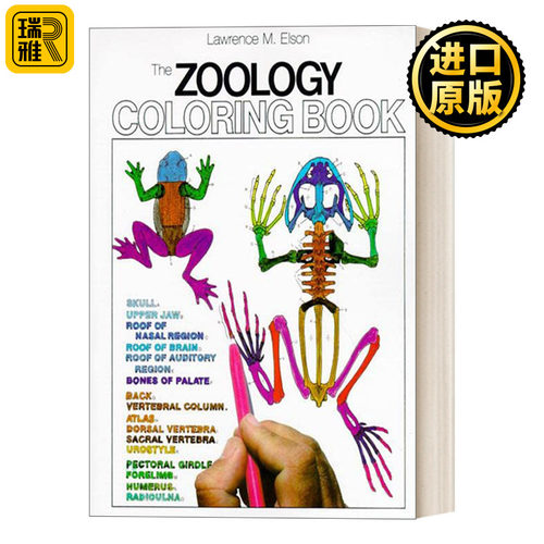 The Zoology Coloring Book 动物学涂色书